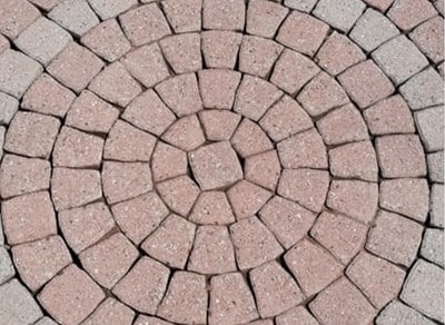 Belægningssten efter fliserensning